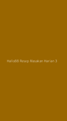 Tampilan Antarmuka Aplikasi Hallo88 Resep Masakan Harian - 3