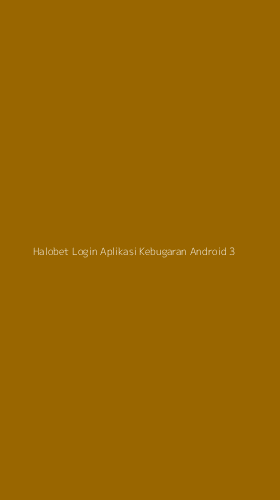 Tampilan Antarmuka Aplikasi Halobet Login Aplikasi Kebugaran Android - 3