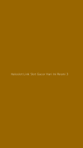 Tampilan Antarmuka Aplikasi Haloslot Link Slot Gacor Hari Ini Resmi - 3