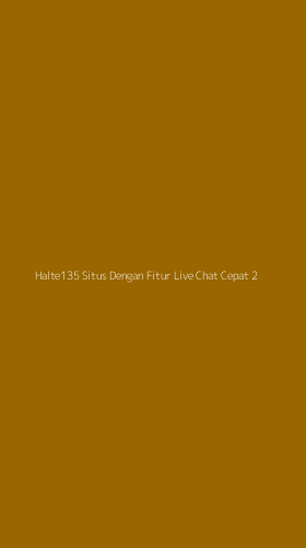 Tampilan Antarmuka Aplikasi Halte135 Situs Dengan Fitur Live Chat Cepat - 2