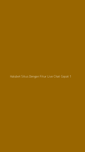Tampilan Antarmuka Aplikasi Halubet Situs Dengan Fitur Live Chat Cepat - 1
