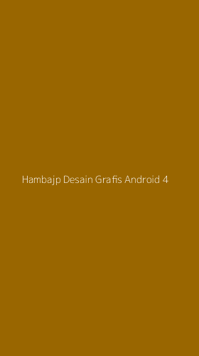 Tampilan Antarmuka Aplikasi Hambajp Desain Grafis Android - 4