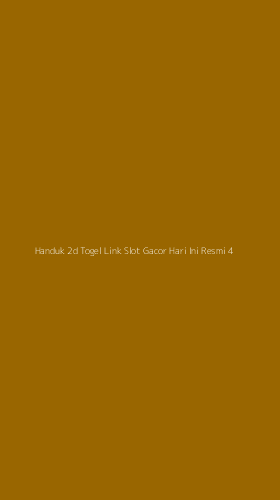 Tampilan Antarmuka Aplikasi Handuk 2d Togel Link Slot Gacor Hari Ini Resmi - 4