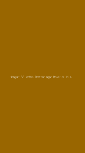 Tampilan Antarmuka Aplikasi Hangat138 Jadwal Pertandingan Bola Hari Ini - 4