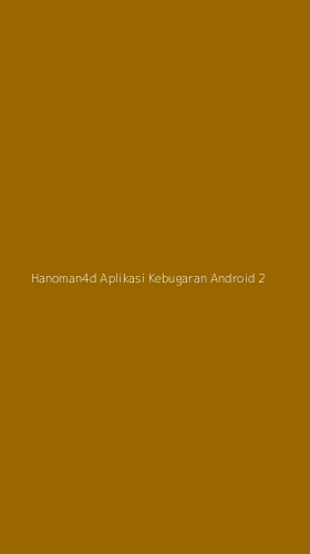 Tampilan Antarmuka Aplikasi Hanoman4d Aplikasi Kebugaran Android - 2