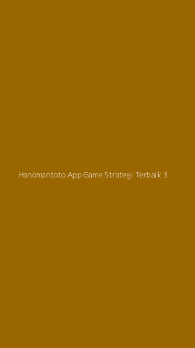 Tampilan Antarmuka Aplikasi Hanomantoto App Game Strategi Terbaik - 3