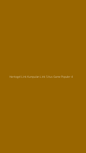 Tampilan Antarmuka Aplikasi Hantogel Link Kumpulan Link Situs Game Populer - 4