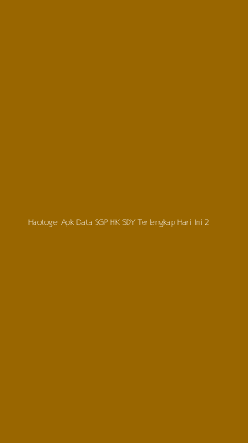 Tampilan Antarmuka Aplikasi Haotogel Apk Data Sgp Hk Sdy Terlengkap Hari Ini - 2
