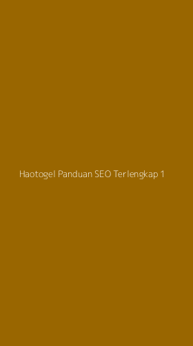 Tampilan Antarmuka Aplikasi Haotogel Panduan Seo Terlengkap - 1