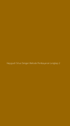 Tampilan Antarmuka Aplikasi Hapyjudi Situs Dengan Metode Pembayaran Lengkap - 2