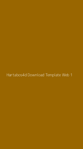 Tampilan Antarmuka Aplikasi Hartabos4d Download Template Web - 1