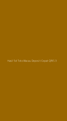 Tampilan Antarmuka Aplikasi Hasil 5d Toto Macau Deposit Cepat Qris - 3