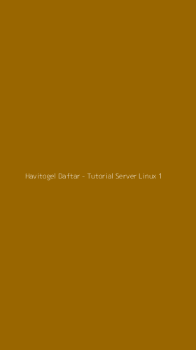 Tampilan Antarmuka Aplikasi Havitogel Daftar - Tutorial Server Linux - 1