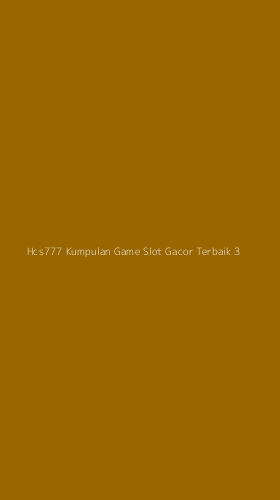 Tampilan Antarmuka Aplikasi Hcs777 Kumpulan Game Slot Gacor Terbaik - 3