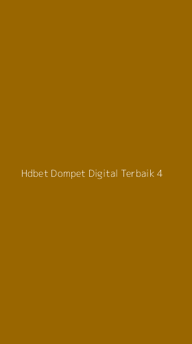 Tampilan Antarmuka Aplikasi Hdbet Dompet Digital Terbaik - 4