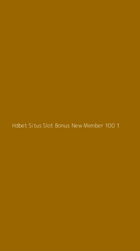 Tampilan Antarmuka Aplikasi Hdbet Situs Slot Bonus New Member 100 - 1