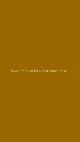 Tampilan Antarmuka Aplikasi Hdx4d Prediksi Bola Jitu Malam Ini - 4