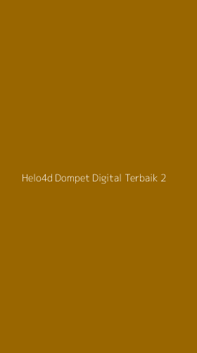 Tampilan Antarmuka Aplikasi Helo4d Dompet Digital Terbaik - 2