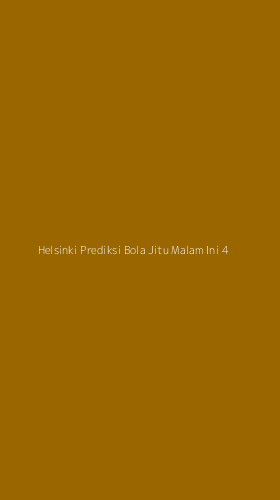 Tampilan Antarmuka Aplikasi Helsinki Prediksi Bola Jitu Malam Ini - 4