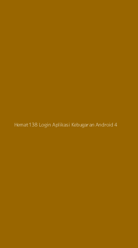 Tampilan Antarmuka Aplikasi Hemat138 Login Aplikasi Kebugaran Android - 4