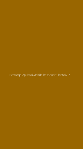 Tampilan Antarmuka Aplikasi Hematqq Aplikasi Mobile Responsif Terbaik - 2