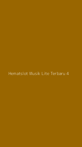 Tampilan Antarmuka Aplikasi Hematslot Musik Lite Terbaru - 4