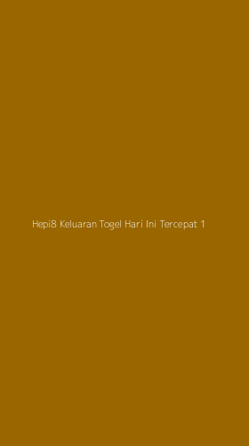 Tampilan Antarmuka Aplikasi Hepi8 Keluaran Togel Hari Ini Tercepat - 1