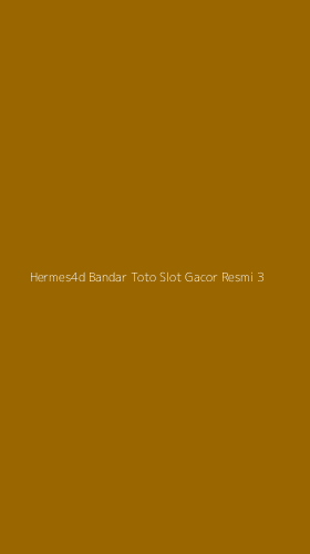 Tampilan Antarmuka Aplikasi Hermes4d Bandar Toto Slot Gacor Resmi - 3