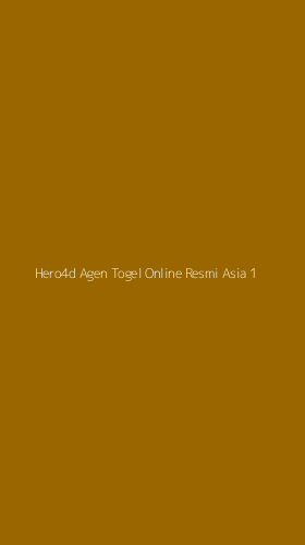Tampilan Antarmuka Aplikasi Hero4d Agen Togel Online Resmi Asia - 1