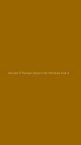 Tampilan Antarmuka Aplikasi Heroslot77 Panduan Deposit Dan Withdraw Kilat - 4