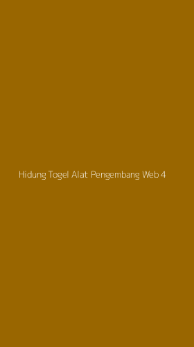 Tampilan Antarmuka Aplikasi Hidung Togel Alat Pengembang Web - 4