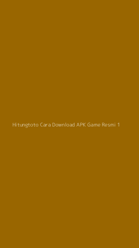 Tampilan Antarmuka Aplikasi Hitungtoto Cara Download Apk Game Resmi - 1