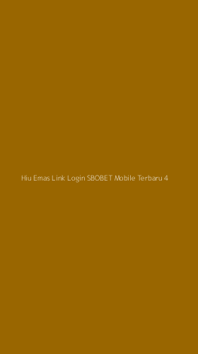 Tampilan Antarmuka Aplikasi Hiu Emas Link Login Sbobet Mobile Terbaru - 4