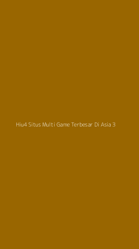 Tampilan Antarmuka Aplikasi Hiu4 Situs Multi Game Terbesar Di Asia - 3