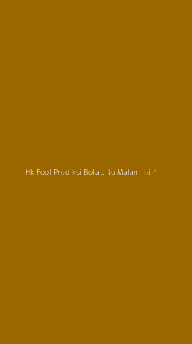 Tampilan Antarmuka Aplikasi Hk Fool Prediksi Bola Jitu Malam Ini - 4