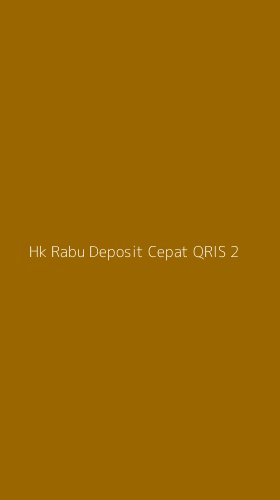 Tampilan Antarmuka Aplikasi Hk Rabu Deposit Cepat Qris - 2