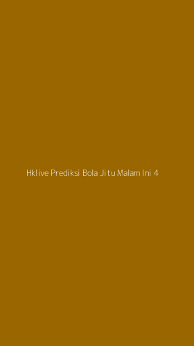 Tampilan Antarmuka Aplikasi Hklive Prediksi Bola Jitu Malam Ini - 4