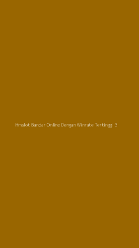 Tampilan Antarmuka Aplikasi Hmslot Bandar Online Dengan Winrate Tertinggi - 3