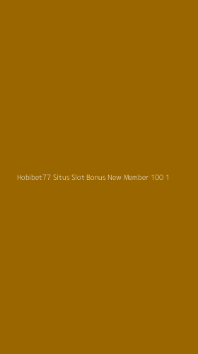 Tampilan Antarmuka Aplikasi Hobibet77 Situs Slot Bonus New Member 100 - 1