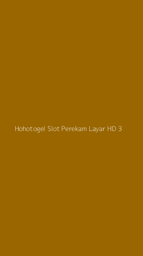 Tampilan Antarmuka Aplikasi Hohotogel Slot Perekam Layar Hd - 3