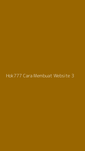 Tampilan Antarmuka Aplikasi Hok777 Cara Membuat Website - 3