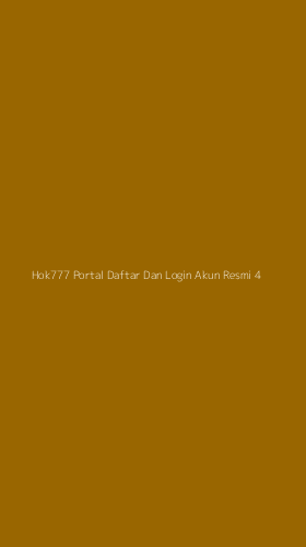 Tampilan Antarmuka Aplikasi Hok777 Portal Daftar Dan Login Akun Resmi - 4