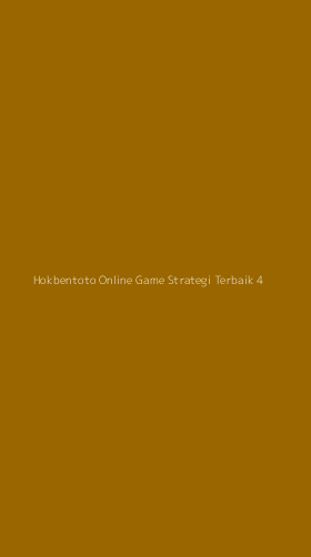Tampilan Antarmuka Aplikasi Hokbentoto Online Game Strategi Terbaik - 4