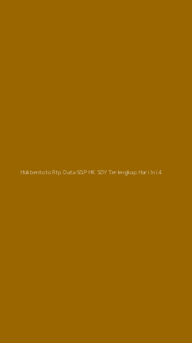 Tampilan Antarmuka Aplikasi Hokbentoto Rtp Data Sgp Hk Sdy Terlengkap Hari Ini - 4