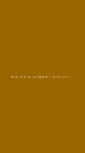 Tampilan Antarmuka Aplikasi Hoki 108 Keluaran Togel Hari Ini Tercepat - 2