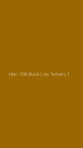 Tampilan Antarmuka Aplikasi Hoki 108 Musik Lite Terbaru - 1