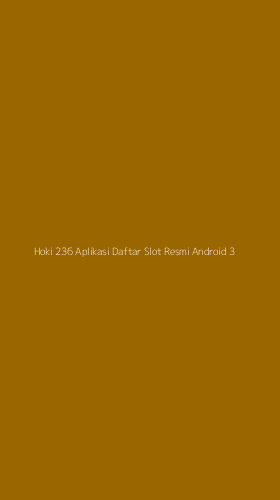 Tampilan Antarmuka Aplikasi Hoki 236 Aplikasi Daftar Slot Resmi Android - 3