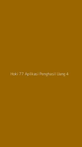 Tampilan Antarmuka Aplikasi Hoki 77 Aplikasi Penghasil Uang - 4