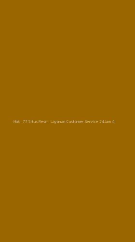 Tampilan Antarmuka Aplikasi Hoki 77 Situs Resmi Layanan Customer Service 24jam - 4