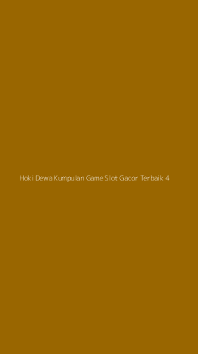Tampilan Antarmuka Aplikasi Hoki Dewa Kumpulan Game Slot Gacor Terbaik - 4